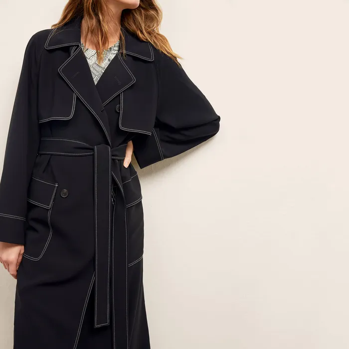 Jackets The Frankie Jacket 8211 Everyday Crepe Black M M LaFleur Women