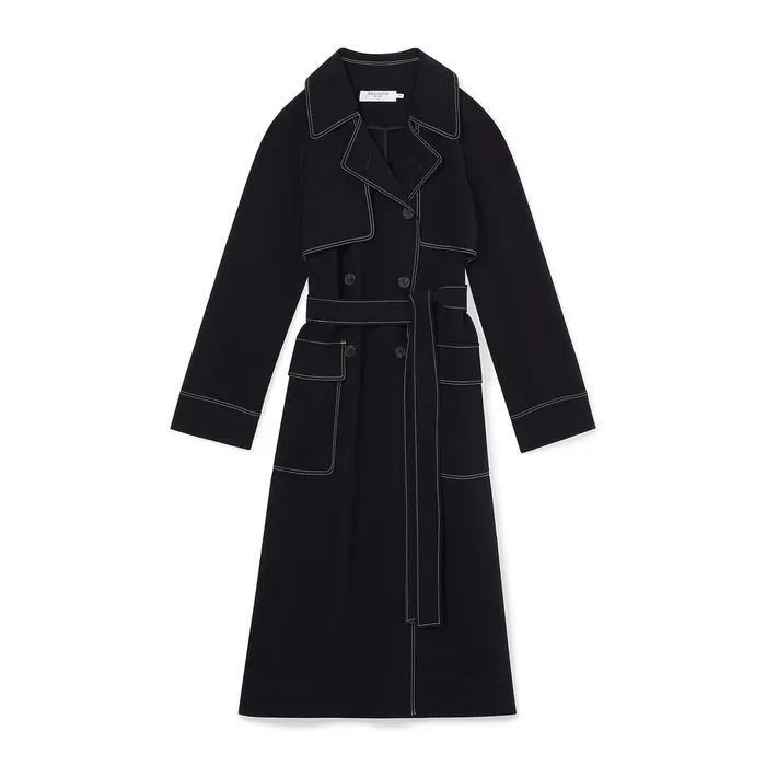 Jackets The Frankie Jacket 8211 Everyday Crepe Black M M LaFleur Women