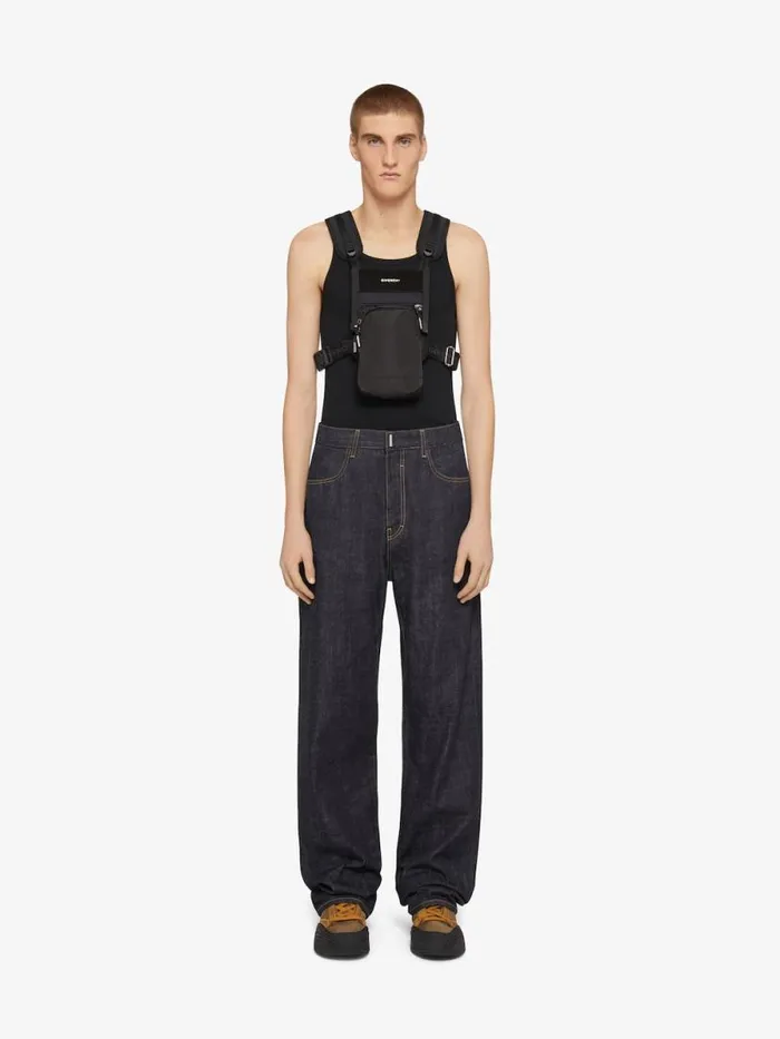 Jeans In Denim Indigo Blue Men Givenchy Pants and Shorts