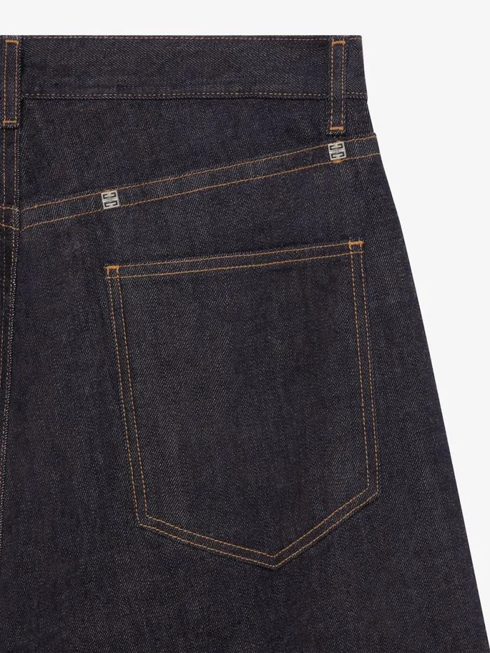 Jeans In Denim Indigo Blue Men Givenchy Pants and Shorts