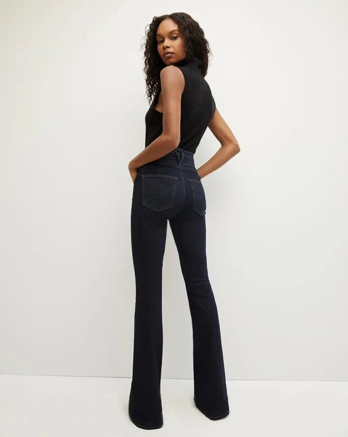 Jeans Shop Veronica Beard Giselle SkinnyFlare Jean Indigo
