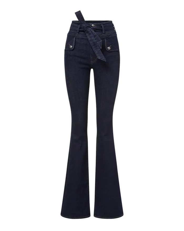 Jeans Shop Veronica Beard Giselle SkinnyFlare Jean Indigo