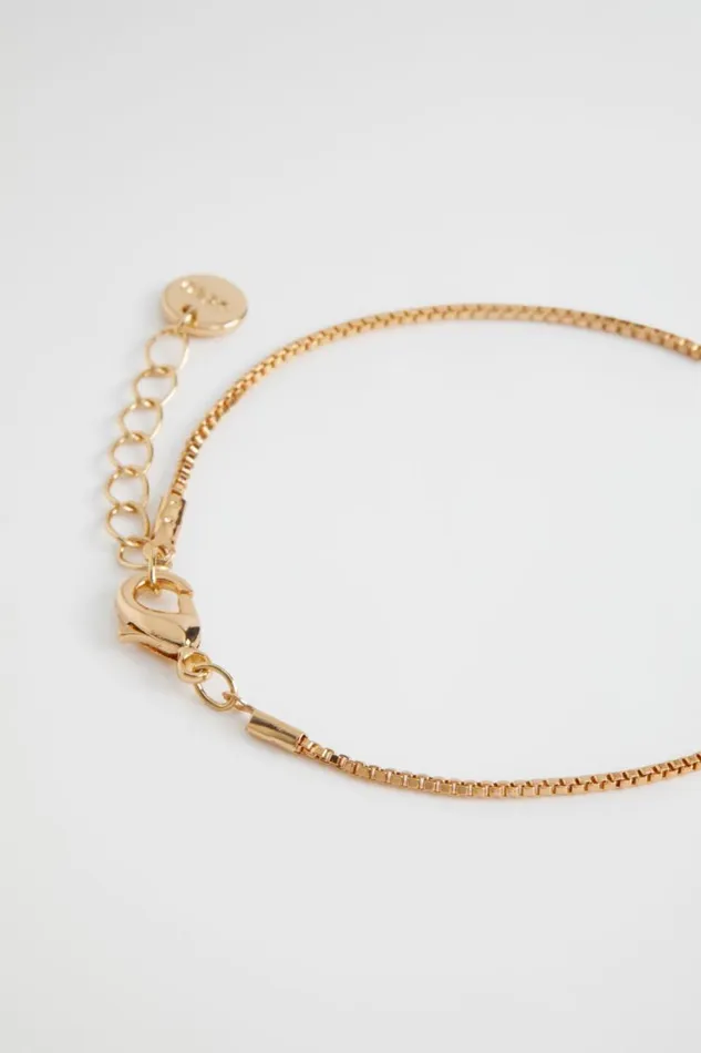 Jewellery Woman Seed Heritage Crystal Initial Bracelet A