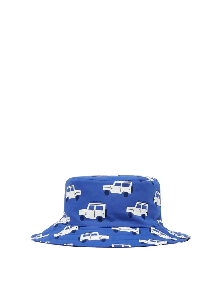 Joules Accessories Blue Brit Printed Sun Hat 8211 Girls
