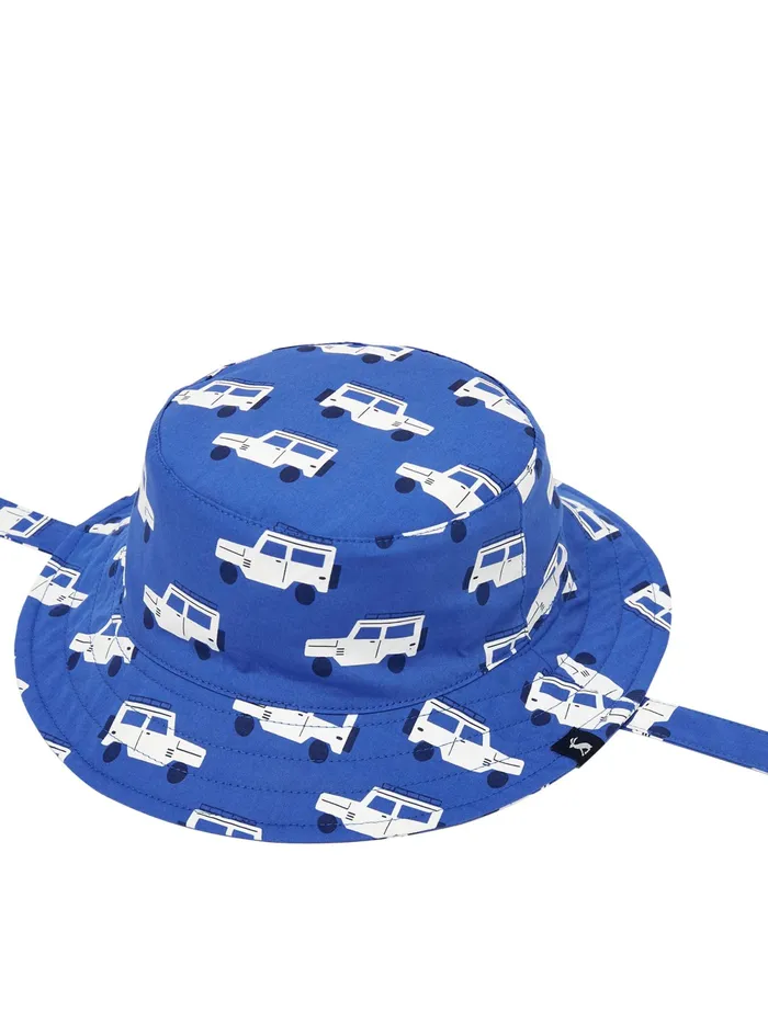 Joules Accessories Blue Brit Printed Sun Hat 8211 Girls