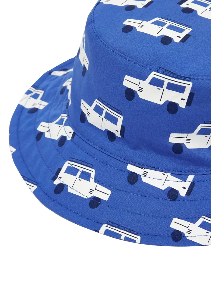 Joules Accessories Blue Brit Printed Sun Hat 8211 Girls