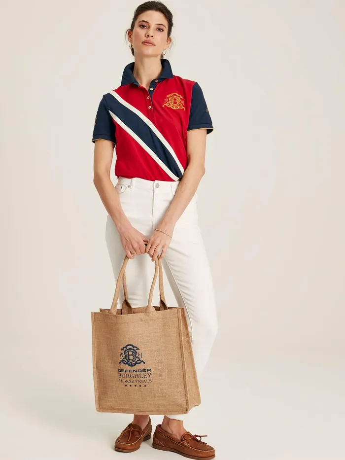 Joules Bags Brown Burghley Jute Bag 8211 Women