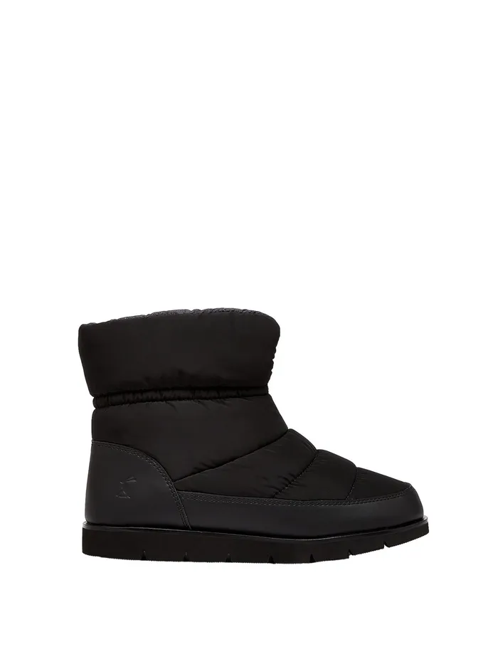 Joules Boots Black Padded Boots 8211 WomenMen