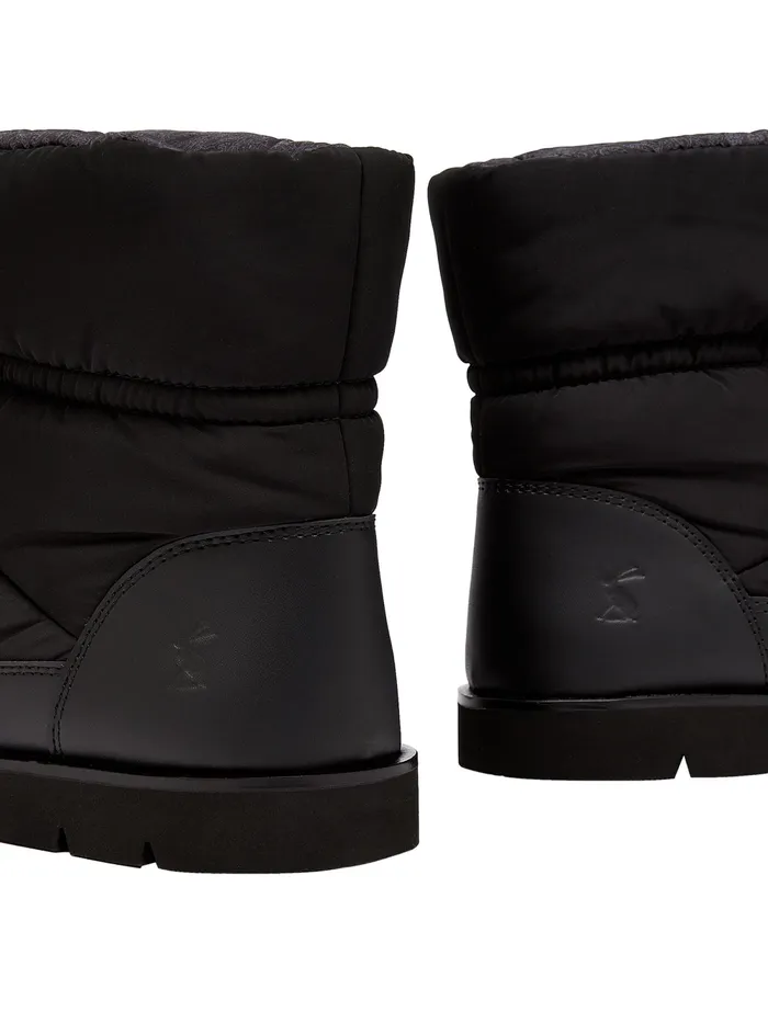 Joules Boots Black Padded Boots 8211 WomenMen