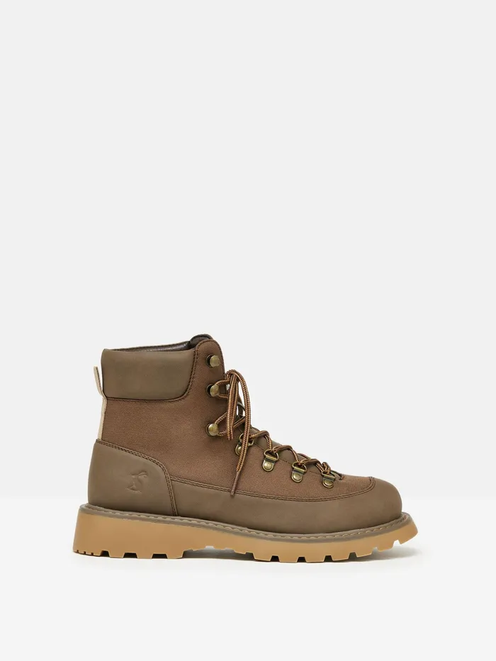 Joules Boots Chocolate Brown LaceUp Boots 8211 WomenMen