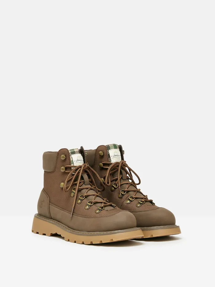Joules Boots Chocolate Brown LaceUp Boots 8211 WomenMen