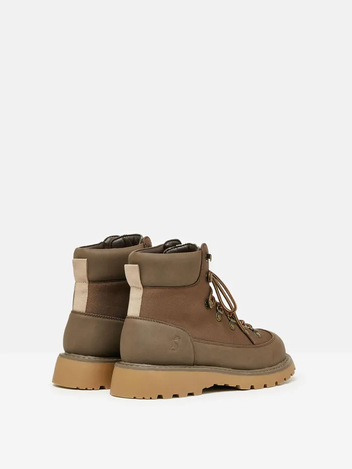 Joules Boots Chocolate Brown LaceUp Boots 8211 WomenMen