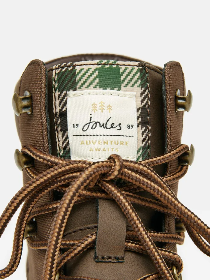 Joules Boots Chocolate Brown LaceUp Boots 8211 WomenMen