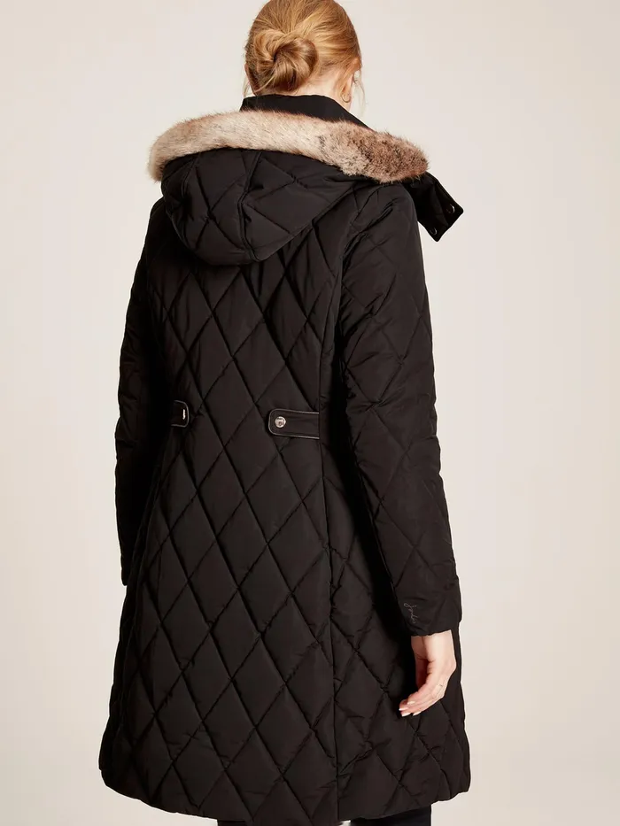 Joules Coats and Jackets Black Diamond Quilted Trail Jacket 8211 Women