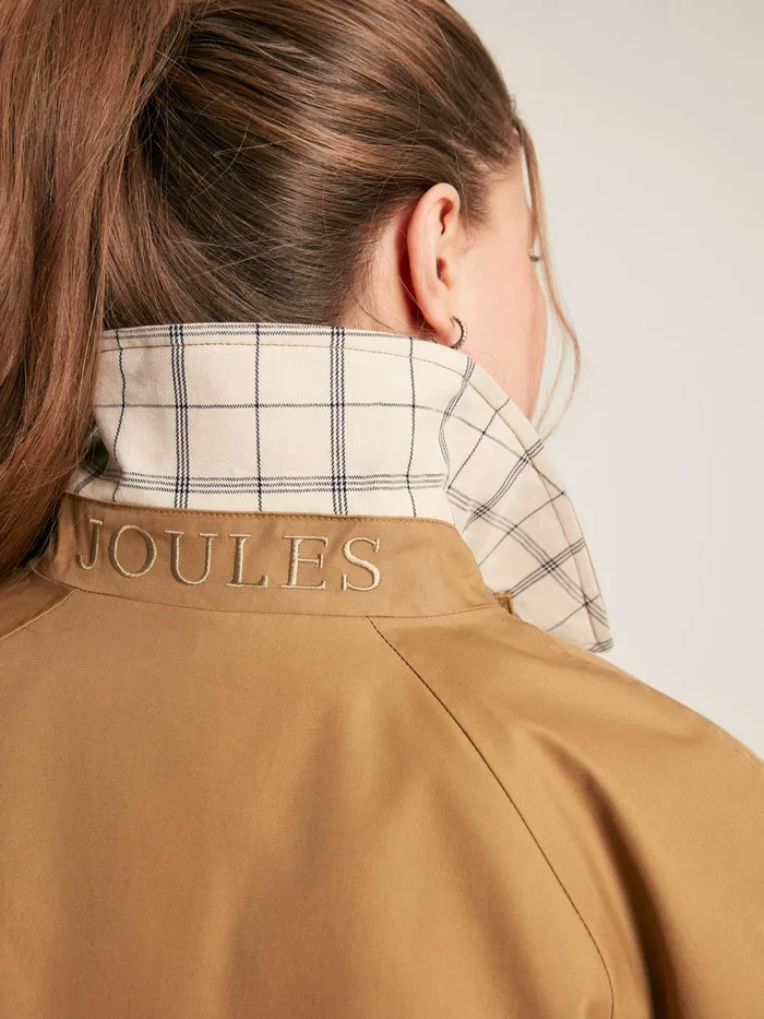 Joules Coats and Jackets Brown Waterproof Belted Trench Coat 8211 Women