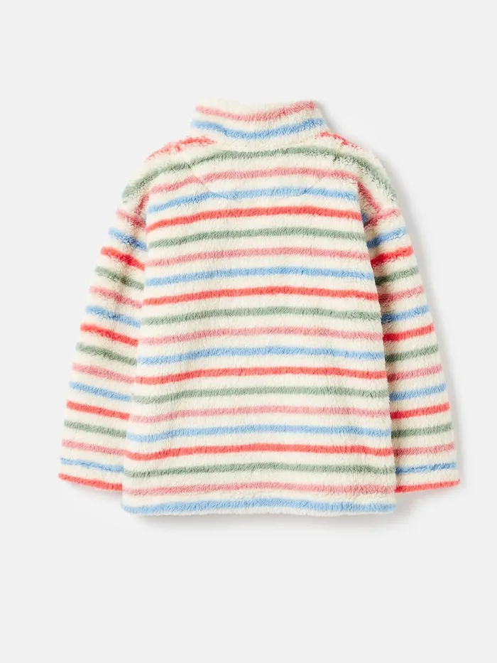 Joules Coats and Jackets Cream Quarter Zip Fleece 8211 Girls