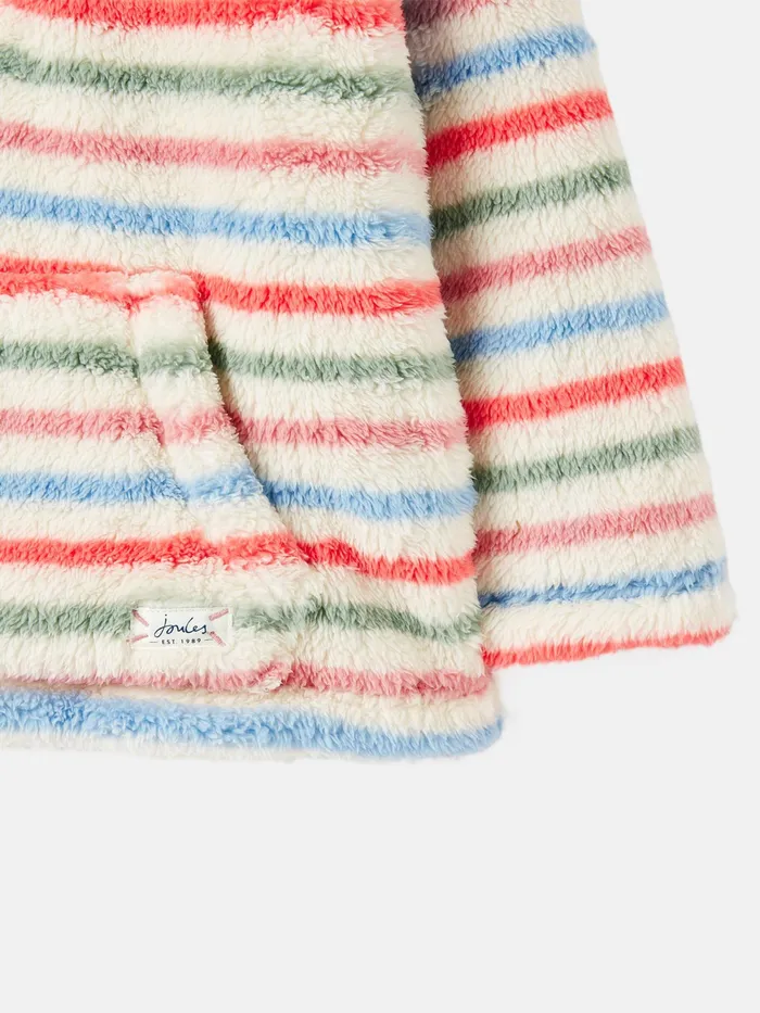 Joules Coats and Jackets Cream Quarter Zip Fleece 8211 Girls