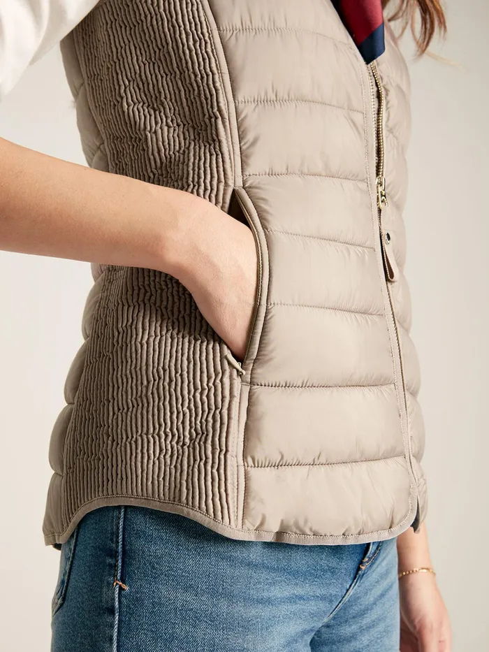 Joules Coats and Jackets Pearl Showerproof Padded Gilet 8211 Women