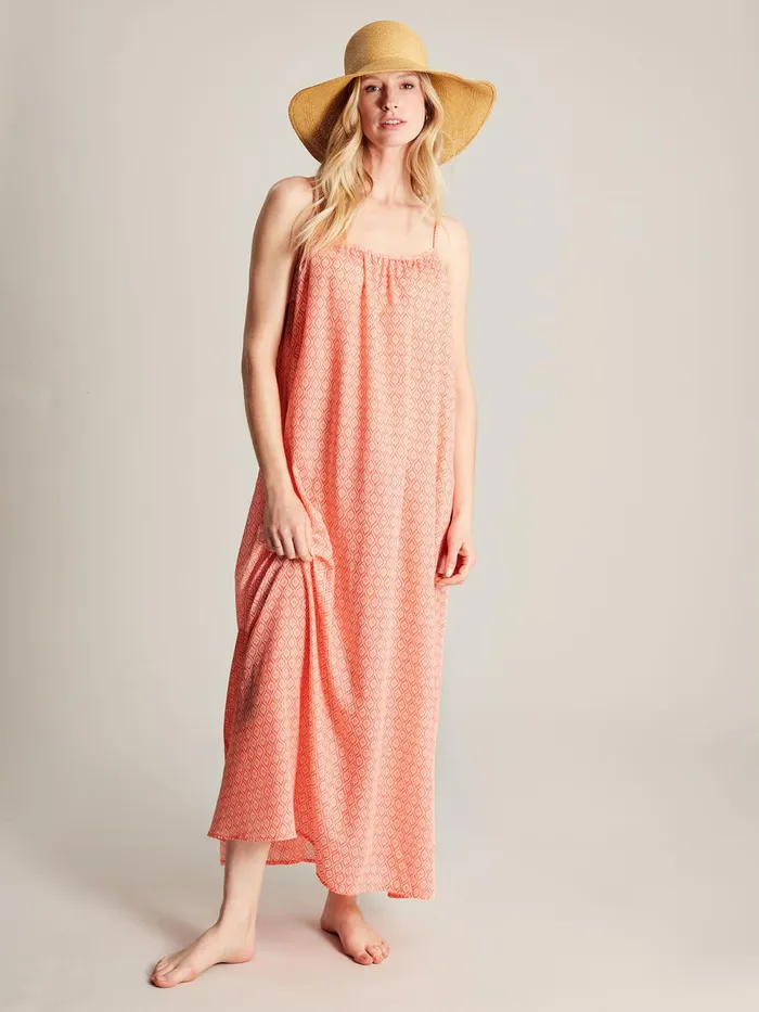 Joules Dresses Orange Beach Dress 8211 Women