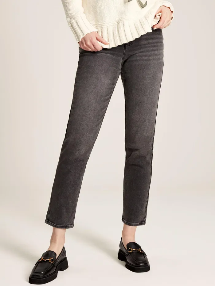 Joules Jeans Black Slim Straight Jeans 8211 Women