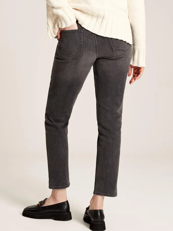 Joules Jeans Black Slim Straight Jeans 8211 Women