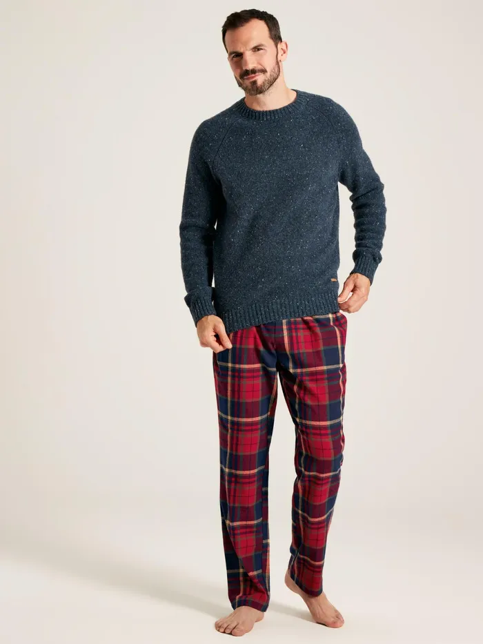Joules Nightwear Red Tartan Pyjama Bottoms 8211 Men