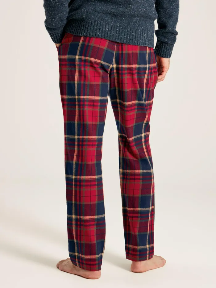 Joules Nightwear Red Tartan Pyjama Bottoms 8211 Men