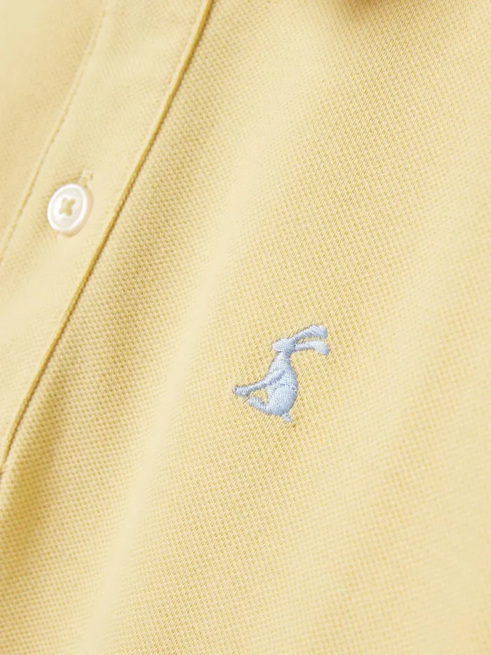 Joules Polo Shirts Yellow Pique Cotton Polo Shirt 8211 Boys