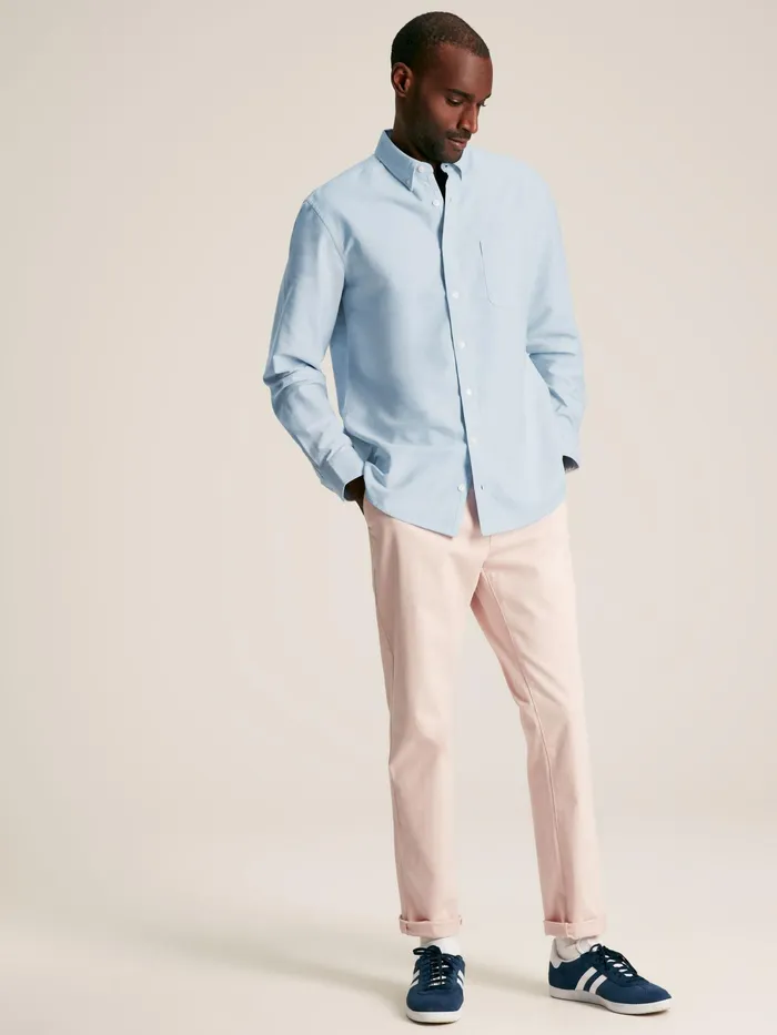 Joules Shirts Blue Long Sleeve Shirt 8211 Men