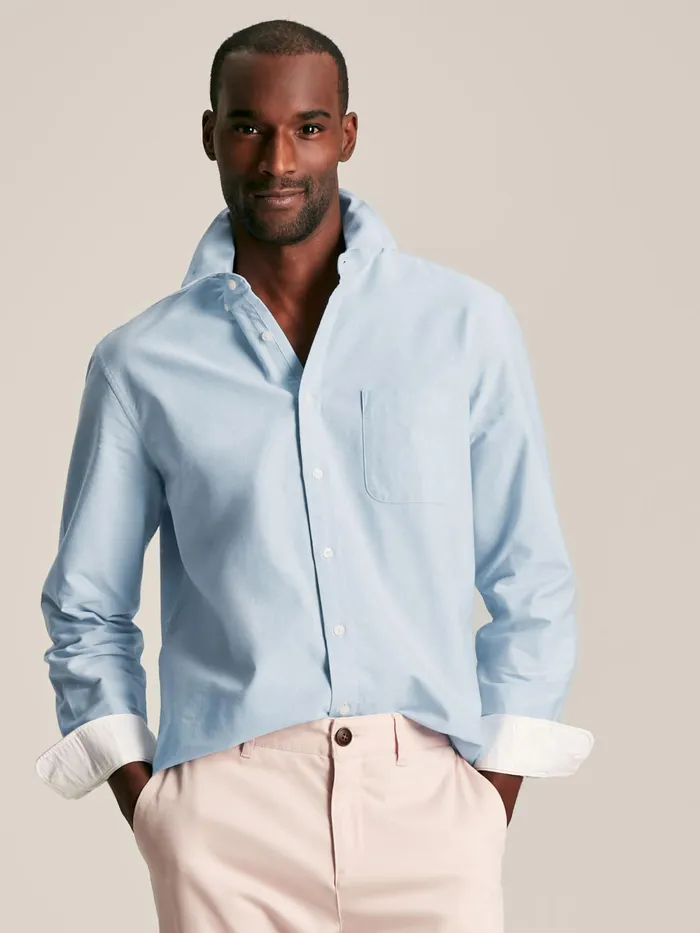 Joules Shirts Blue Long Sleeve Shirt 8211 Men