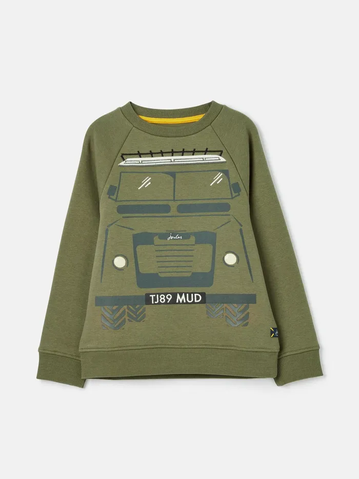 Joules Sweatshirts and Hoodies Green Embroidered Artwork Crew Neck Sweatshirt 8211 Boys Joules Sweatshirts and Hoodies Green Embroidered Artwork Crew Neck Sweatshirt 8211 Boys
