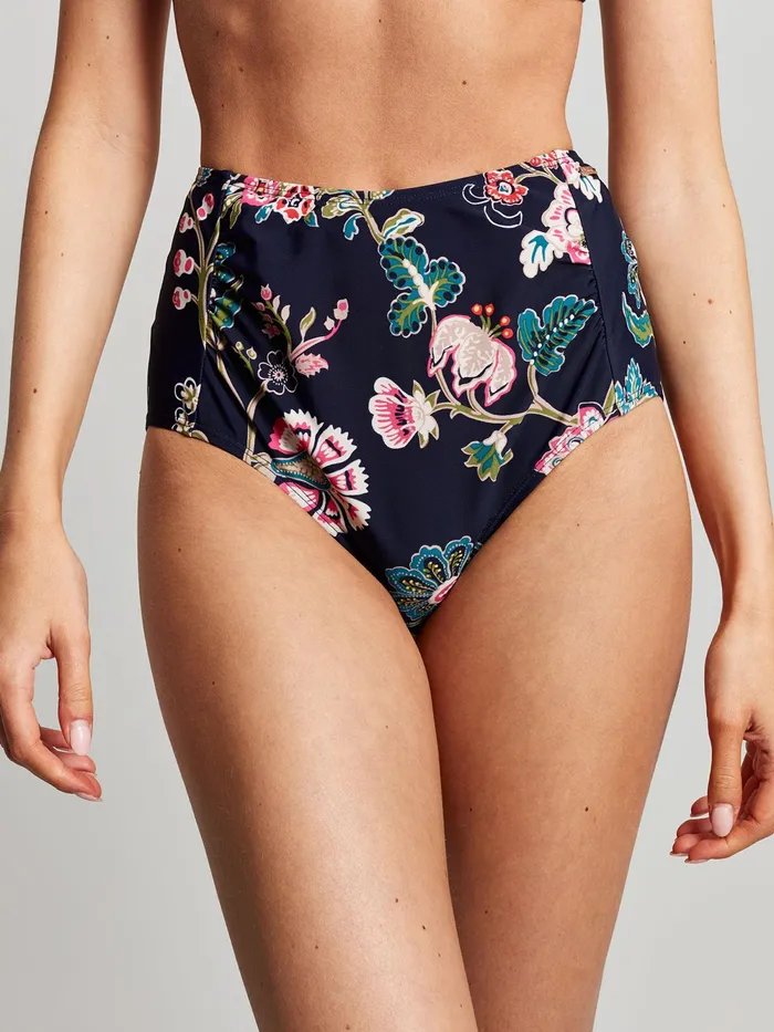 Joules Swimwear and Beachwear Navy Floral Bikini Bottoms 8211 Women