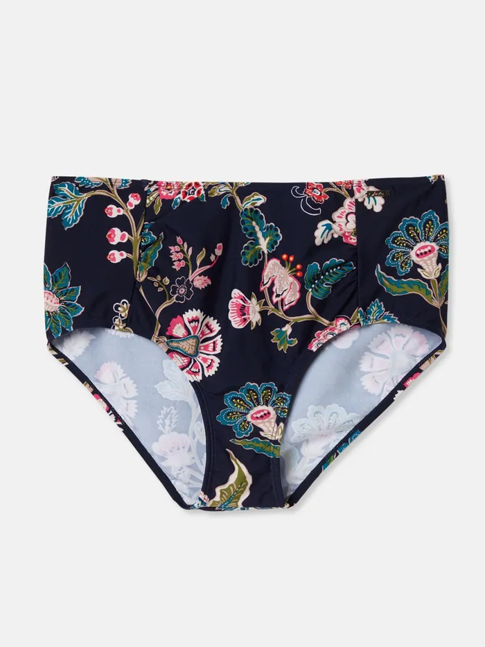 Joules Swimwear and Beachwear Navy Floral Bikini Bottoms 8211 Women