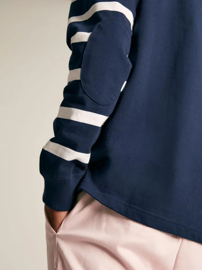 Joules Tops and Tshirts Navy Classic Rugby Shirt 8211 Men