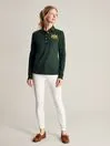 Joules Tops Green Long Sleeve Polo Shirt 8211 Women