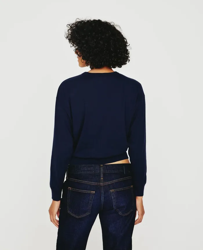 Karter Pullover Deep Navy Women AG Jeans Sweatshirts Karter Pullover Deep Navy Women AG Jeans Sweatshirts