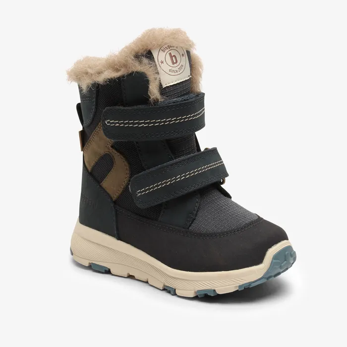 KIDS bisgaardshoes spencer tex navy Blue Winter boots