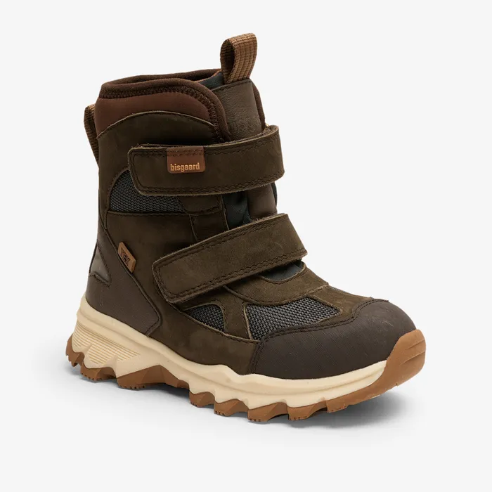 KIDS edon tex forrest Green Winter boots bisgaardshoes