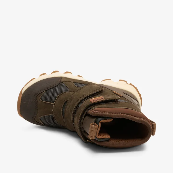 KIDS edon tex forrest Green Winter boots bisgaardshoes