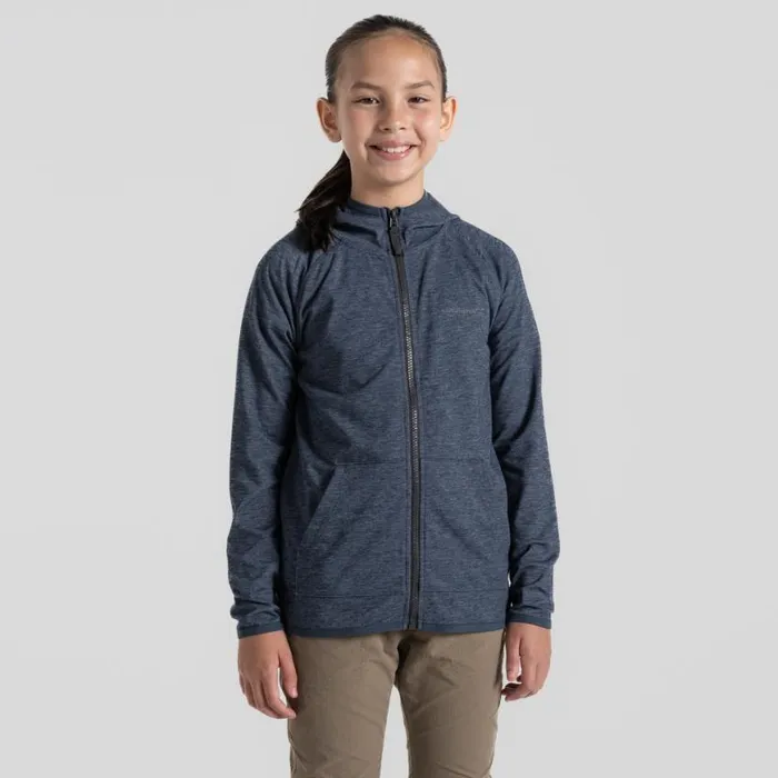 Kids Hoodies Craghoppers Kid039s Nosilife Frey Hooded Jacket Blue Navy Marl Kids Hoodies Craghoppers Kid039s Nosilife Frey Hooded Jacket Blue Navy Marl
