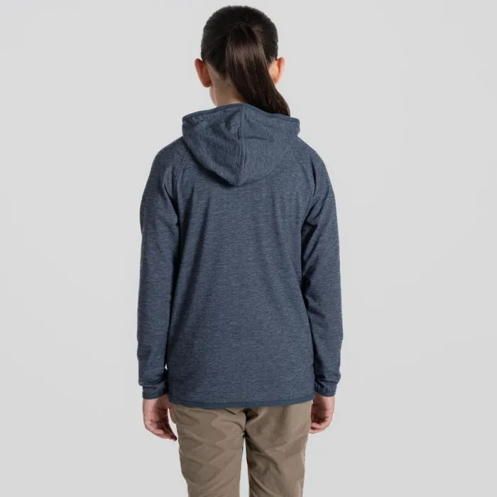 Kids Hoodies Craghoppers Kid039s Nosilife Frey Hooded Jacket Blue Navy Marl Kids Hoodies Craghoppers Kid039s Nosilife Frey Hooded Jacket Blue Navy Marl