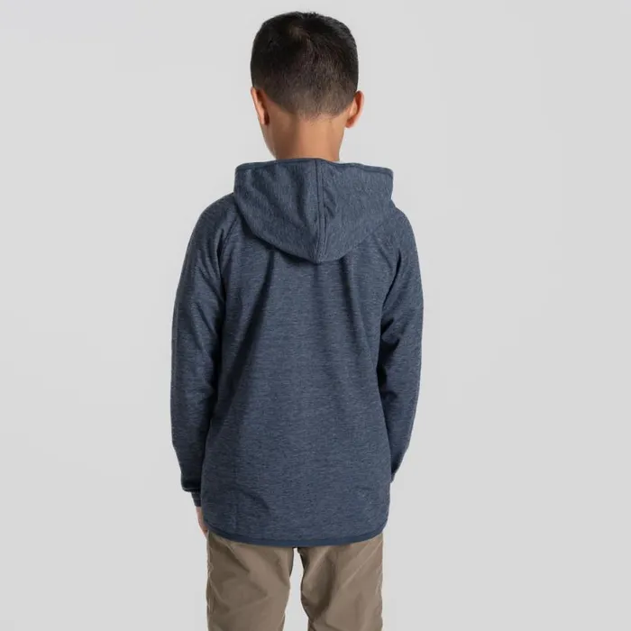 Kids Hoodies Craghoppers Kid039s Nosilife Frey Hooded Jacket Blue Navy Marl Kids Hoodies Craghoppers Kid039s Nosilife Frey Hooded Jacket Blue Navy Marl