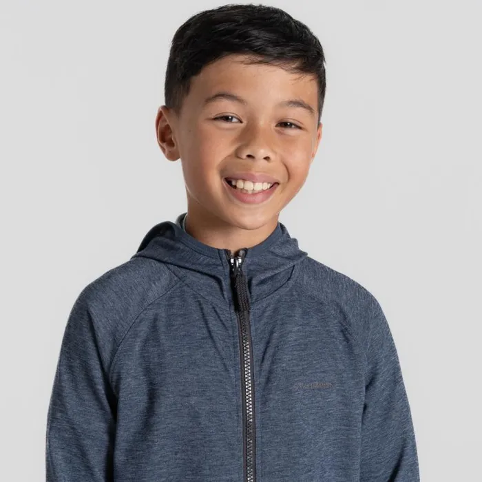 Kids Hoodies Craghoppers Kid039s Nosilife Frey Hooded Jacket Blue Navy Marl Kids Hoodies Craghoppers Kid039s Nosilife Frey Hooded Jacket Blue Navy Marl