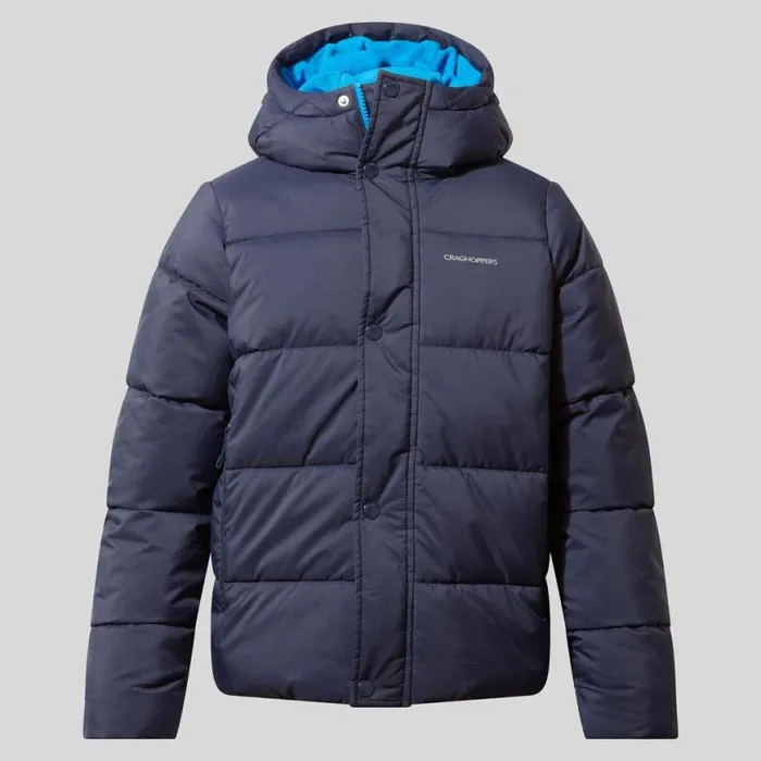 Kids Insulated Jackets Craghoppers Kid039s Brandon Hooded Jacket Blue Navy Kids Insulated Jackets Craghoppers Kid039s Brandon Hooded Jacket Blue Navy