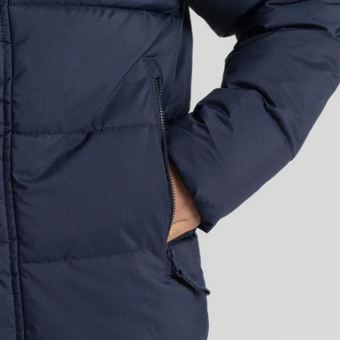 Kids Insulated Jackets Craghoppers Kid039s Brandon Hooded Jacket Blue Navy Kids Insulated Jackets Craghoppers Kid039s Brandon Hooded Jacket Blue Navy