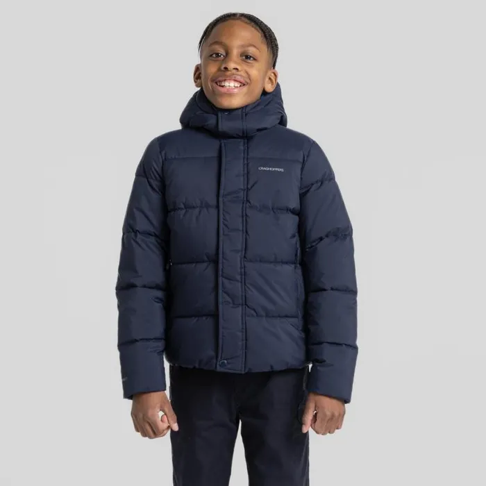 Kids Insulated Jackets Craghoppers Kid039s Brandon Hooded Jacket Blue Navy Kids Insulated Jackets Craghoppers Kid039s Brandon Hooded Jacket Blue Navy