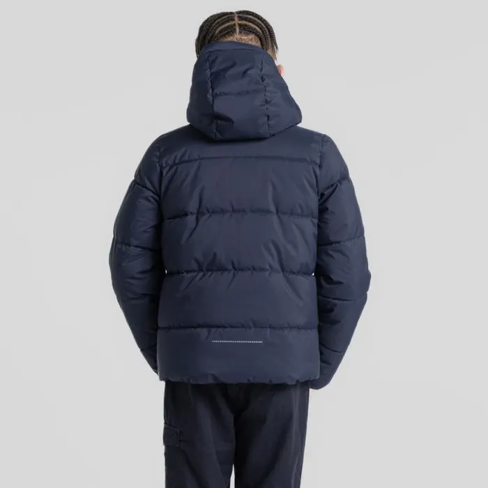 Kids Insulated Jackets Craghoppers Kid039s Brandon Hooded Jacket Blue Navy Kids Insulated Jackets Craghoppers Kid039s Brandon Hooded Jacket Blue Navy