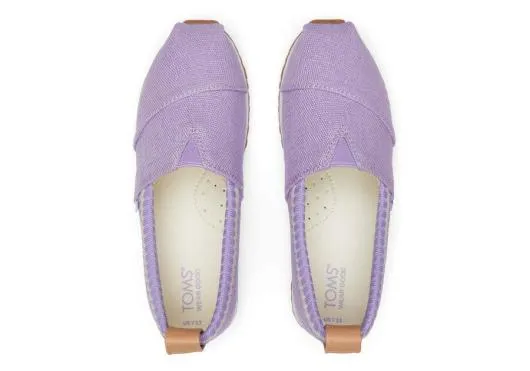 Kids KidsYouth Resident Purple Heritage Canvas Kids Sneaker Orchid TOMS Alpargatas