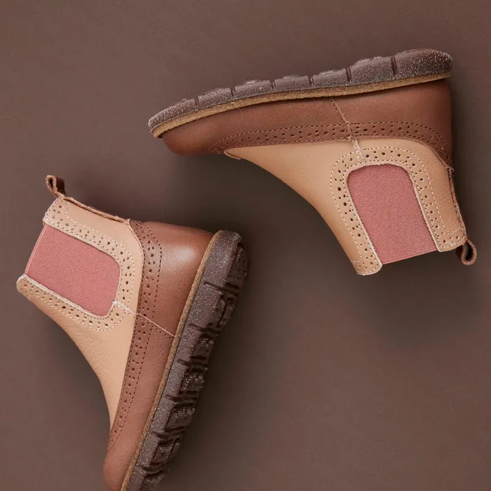 KIDS mace nude Rose Winter boots bisgaardshoes