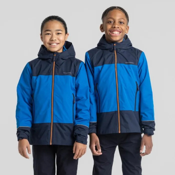 Kids Waterproof Jackets Craghoppers Kid039s Foyle Jacket Titan Blue Blue Navy